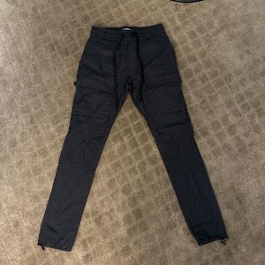 pacsun men’s black cargo pants